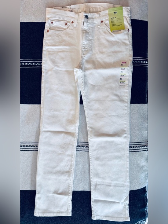Levi's Other - Levi's White Slim 511 Stretch Jeans size 33 X 30